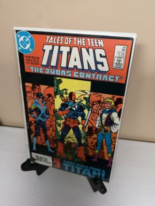 Tales Of The Teen Titans 44 (jul 1984,  Dc) First App Nightwing