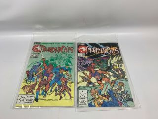 Star Comics Marvel Thundercats Collectors Item First Issue 1 & 2 First Print C4