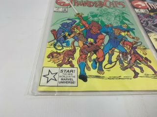 Star Comics Marvel Thundercats Collectors Item First Issue 1 & 2 First Print C4 3