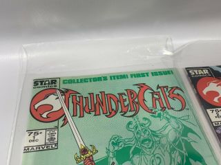 Star Comics Marvel Thundercats Collectors Item First Issue 1 & 2 First Print C4 4