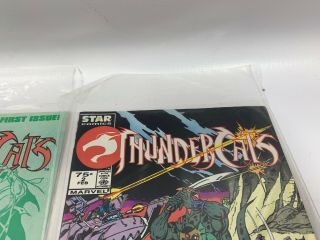 Star Comics Marvel Thundercats Collectors Item First Issue 1 & 2 First Print C4 5