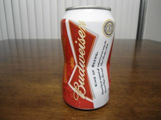 The Tough Budweiser " Bowtie " 2013 Beer Can