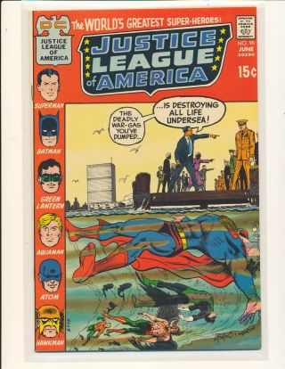 Justice League Of America 90 Vf/nm Cond.