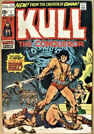 Kull The Conqueror 1 May 1971 1st King Kull Own Title/origin Key: 9.  8 Nm - Mt