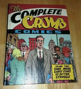 The Complete Crumb Comics (2) Vol 2 & Vol 5 Hardcovers 1st Editions 3