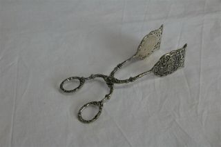 Antique Or Vintage Pastry Tongs