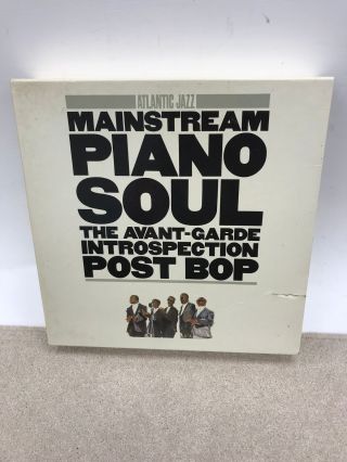 Atlantic Jazz Piano Soul Avant Garde Introspection Box Set Of Vinyls/lps 216