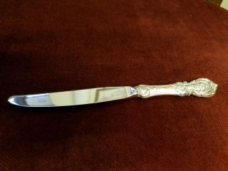Reed And Barton Francis I Sterling Dinner Knife Modern Stainless Blade
