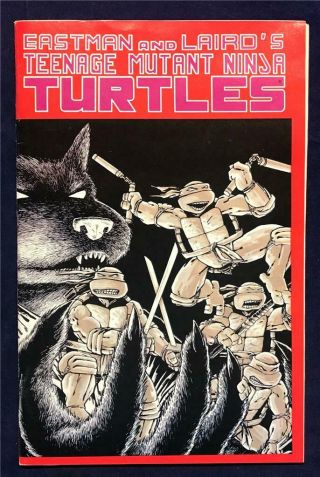 Eastman And Laird Teenage Mutant Ninja Turtles 1 (tmnt) Mirage 1988 5th Print