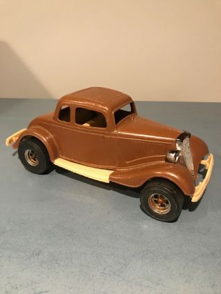 Vintage 1934 Ford Victoria Durant Plastics Coupe Hot Rod Brown