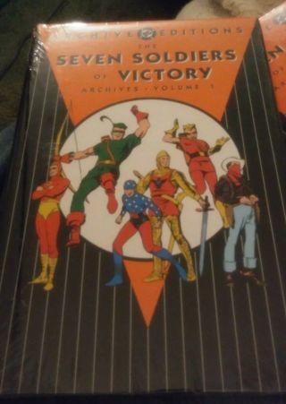 Seven Soldiers Of Victory Dc Archives Volume One Hardcover Hc