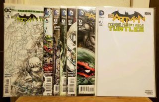 Batman Teenage Mutant Ninja Turtles 1 - 6 (2016) Complete/ Blank/ Director 