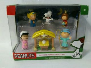 Peanuts Nativity Figures Deluxe Set.