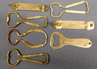 7 Vintage Beer Bottle Openers Lucky Lager Coors Globe Londonberry & More