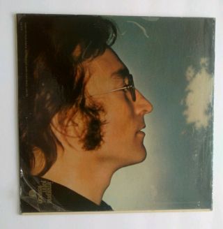JOHN LENNON IMAGINE 1971 1st PRESS W/POSTER & CARD INSIDE Winchester,  Va.  Press 2
