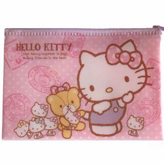 Sanrio Hello Kitty Small Mini Bag Kawaii Pink Zipper Pouch Japan