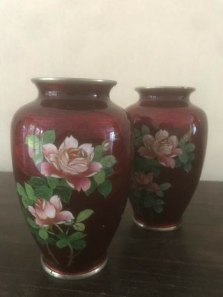 Cloisonné Vases 3