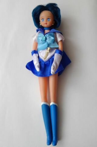 Sailor Mercury Figure Dress Up Doll With A Cane Ami Amy Bandai Sailor Moon