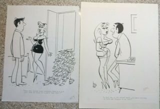 2 For 1 Al Ellis Sex To Sexty Cartoon Art