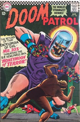 Doom Patrol 105 (bruno Premiani) Silver Age - Dc Comics Dc Tv Series