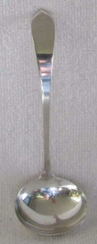 Adams Frank Whiting Sterling Silver Sauce Cream Ladle