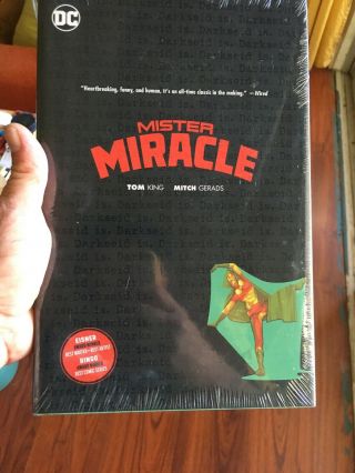 Mister Miracle Hc Tom King Mitch Gerads Hardcover Dc