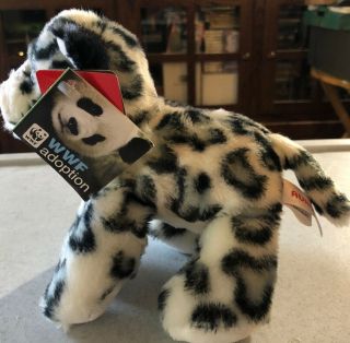 Baby Snow Leopard WWF Plush Toy 15 