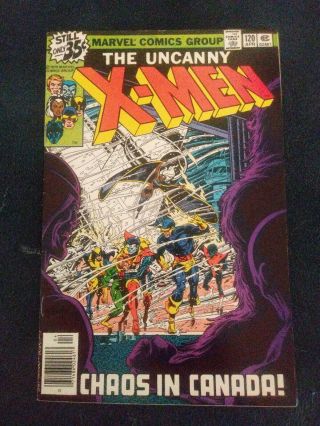 Uncanny X - Men 120 - 1st Alpha Flight 1st Vindicator Team Marvel Comics Vf,