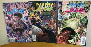 Bay City Jive 1 - 3 Complete Series Set Layman Wildstorm Comics Issues1 2 3