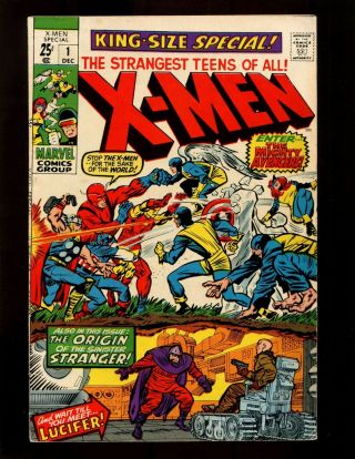 X - Men Special 1 Fn Kirby Reprints 1st & Origin Stranger & 1st Lucifer Avengers