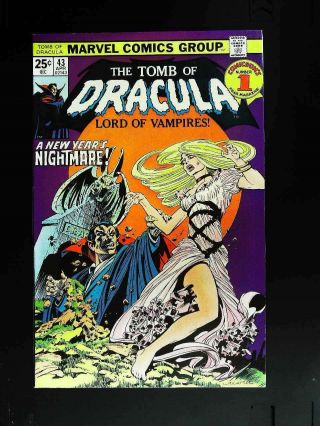 Tomb Of Dracula (1972 Series) 43 In Fine, .  Marvel Comics [ Zw]