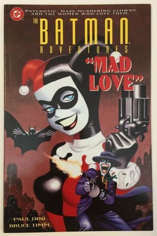 Batman Adventures Mad Love 2nd Print Vf - Origin Harley Quinn Dc Comics
