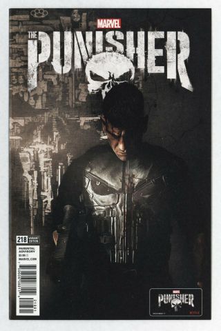 Punisher 218 Netflix Bernthal Television Photo Variant Unread - War Machine
