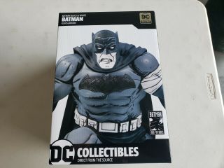 Dc Collectibles Black And White Batman By Klaus Janson Statue