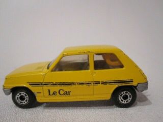 Vintage Matchbox Superfast Lesney 21 Renault 5tl Le Car 1978 Le Car