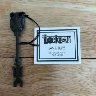 Skelton Crew Studio Locke & Key Owl Key 2018 Con Exclusive Joe Hill