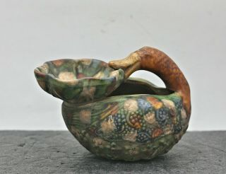 Exquisite Antique Chinese Tang San Cai 唐三彩 Ceramic Duck Form Brush Washer C1800s