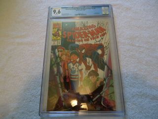 Marvel Spider - Man: Skating On Thin Ice 1 Cgc 9.  6 Far From Home Mcu