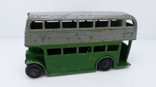 Dinky Toys Meccano Double Deck Bus Retro Vintage Toy Loose