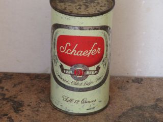 Schaefer Fine Beer.  Lookin Solid.  Flat Top