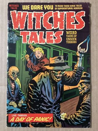Witches Tales 22 1953 Vg,  Zombie/ghoul Cover Pre - Code Horror Harvey