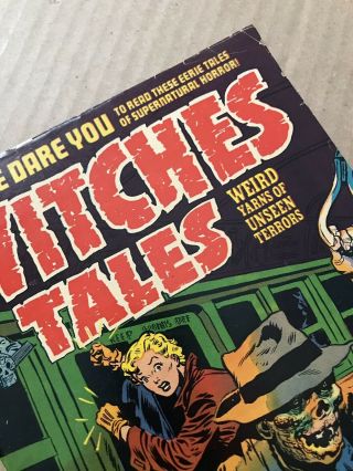WITCHES TALES 22 1953 VG,  ZOMBIE/GHOUL Cover Pre - Code Horror HARVEY 9