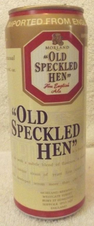 Vintage Morland Old Speckled Hen - - Widget - - Suffolk,  England - - 440 Ml - - Beer Can