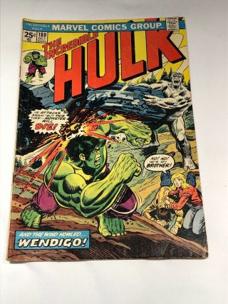 Incredible Hulk 180 1st Appearance Wolverine Mvs Intact Complete Key Bronze Age