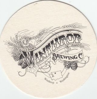 Beer Coasters Wa/or State - Winthrop - Vintage Bistro - Laughing Buddha - West Seattle,
