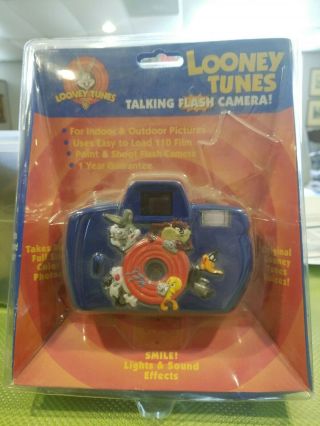 Vintage Rare Looney Tunes Talking Flash Camera