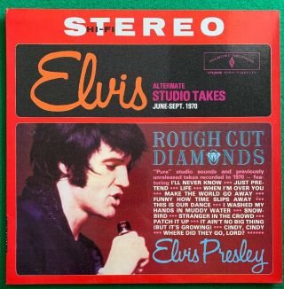 Elvis Presley/rough Cut Diamonds Lp Unplayed
