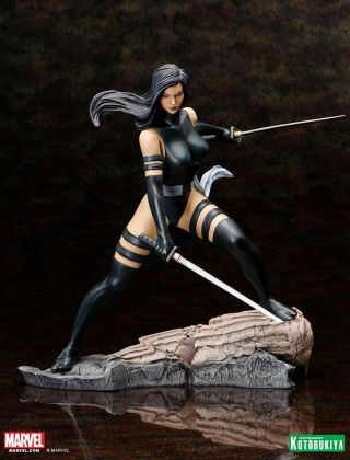 Kotobukiya Psylocke X - Force Fine Art Statue 1363/1600 Marvel Comics
