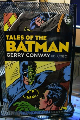 Tales Of The Batman Gerry Conway Volume 2 Dc Deluxe Hardcover Rare Oop Joker
