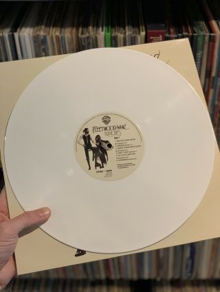 Fleetwood Mac Rumours White Vinyl Lp Rare Unofficial Release